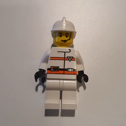 Res-Q - White Torso, White Legs, White Helmet
