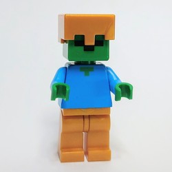 Zombie with Gold Helmet and Legs