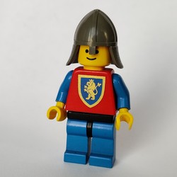 Knight (Crusader Lion) - Blue Legs, Neck Protector