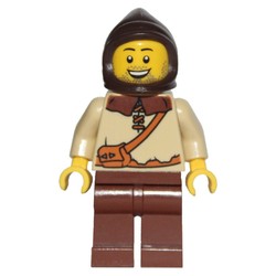 Peasant (Kingdoms) - Dark Brown Hood