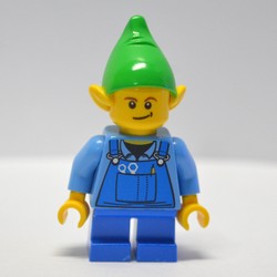 Elf, Blue Overalls