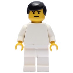 Soccer Player White Torso, White Legs
