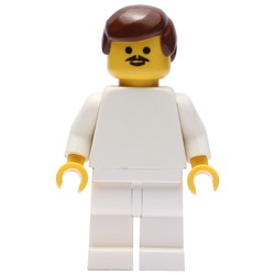 Soccer Player White Torso, White Legs 8