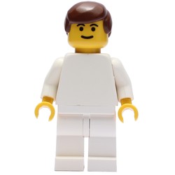Soccer Player White Torso, White Legs 9