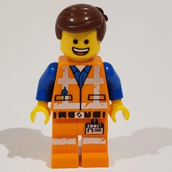 Emmet, Worn Outfit, Happy / Screaming