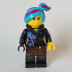 Lucy Wyldstyle, Medium Azure Hair