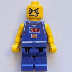 Basketball Player, Violet Torso, violet Legs 5