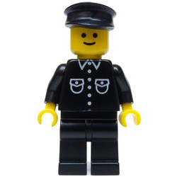 Black Torso Shirt, Black Legs, Black Hat