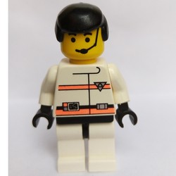 Res-Q Man, Black Hair, Headset
