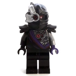 Nindroid with Dual Sided Head, Shoulder Armor (Legacy)