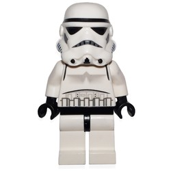 Stormtrooper, Plain Light Nougat Head, Black Lines on Nose Vent