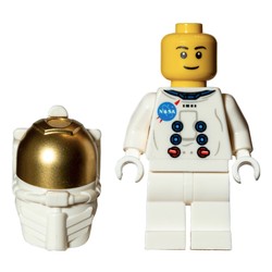 NASA Apollo 11 Astronaut - Straight Smile