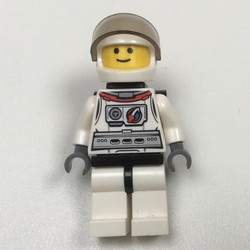 Astronaut - White Torso and Legs, Black Backpack