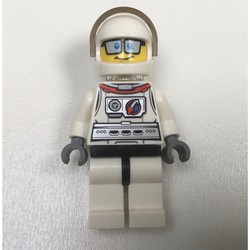 Astronaut - White Torso and Legs, Neck Bracket, Glasses