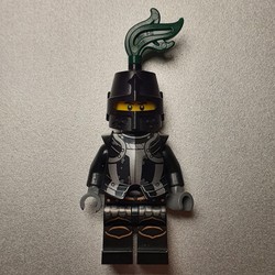 Falcon Knight, Armor, Helmet with Dark Green Plume