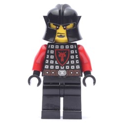 Dragon Knight, Red, Helmet, Soul-patch