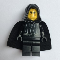Emperor Palpatine, Yellow Skin, Black Hands