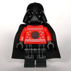 Darth Vader - Festive, Red Sweater