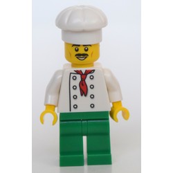 Chef, Green Legs, Chef Hat, Moustache