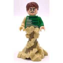 Sandman, Swirling Dirt Lower Body with Green Sweater