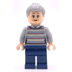 Aunt May, Light Bluish Gray Sweater