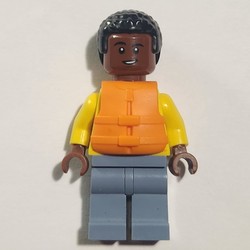 Darius, Sand Blue Legs, Life Jacket