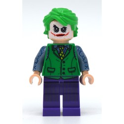 The Joker with Green Vest and White Face Make-up (Dark Knight Trilogy)