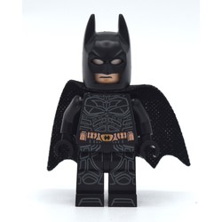 Batman, Black Suit, Black Cape and Cowl, Copper Utility Belt, Printed Legs (Dark Knight Trilogy)
