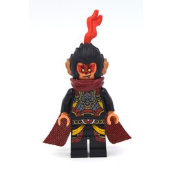 Evil Macaque, Dark Red Cape, Straight Tail
