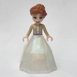 Anna - Tan Top, Jewel Dress