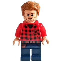 Owen Grady, Red Plaid Shirt