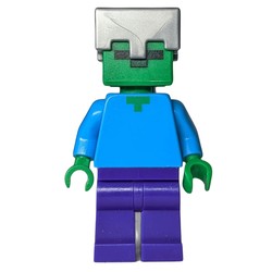 Zombie, Flat Silver Helmet
