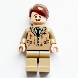 Remus Lupin, Dark Tan Suit, Reddish Brown Hair