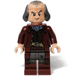 Argus Filch, Bald on Top, Reddish Brown Outfit