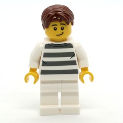 Criminal, White Prison Jumpsuit