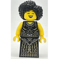 Jazz Singer - Black Torso, Black Dress, Black Hair