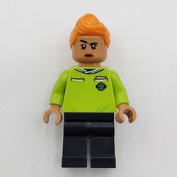 Soccer Referee, Lime Jersey