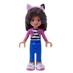 Gabby, Dark Pink Jacket, 3886 Hair