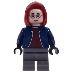 Harry Potter, Dark Blue Jacket, Dark Red Hoodie