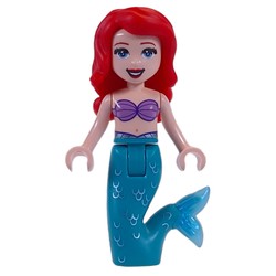 Ariel - Mermaid Form, Dark Turquoise Tail