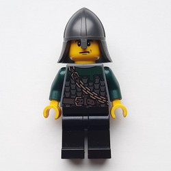 Dragon Knight, Dark Green, Helmet, Stern (Pearl Titanium)