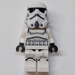 Stormtrooper - Light Nougat Head, White Arms
