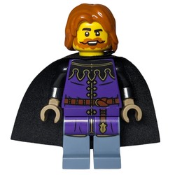 Tax Collector, Dark Purple Torso, Sand Blue Legs