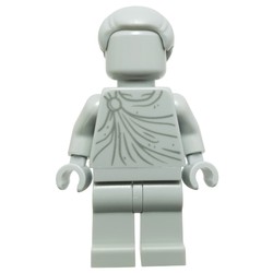Statue, Robes, Hair Bun