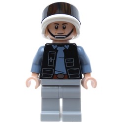 Rebel Trooper / Rebel Fleet Trooper, Light Nougat Head (Scared / Neutral)