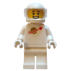Classic Space, White with 3626cpr1966 Head, Visor