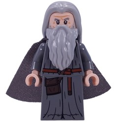Gandalf the Grey, Light Bluish Grey Hair, Cape