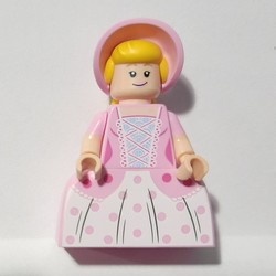 Bo Peep, Large Bright Pink Dress