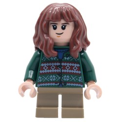 Hermione Granger, Dark Green Sweater, Short Dark Tan Legs