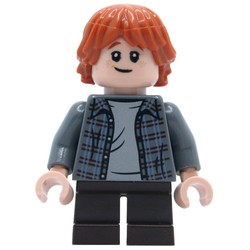 Ron Weasley, Dark Bluish Gray Shirt, Short Legs